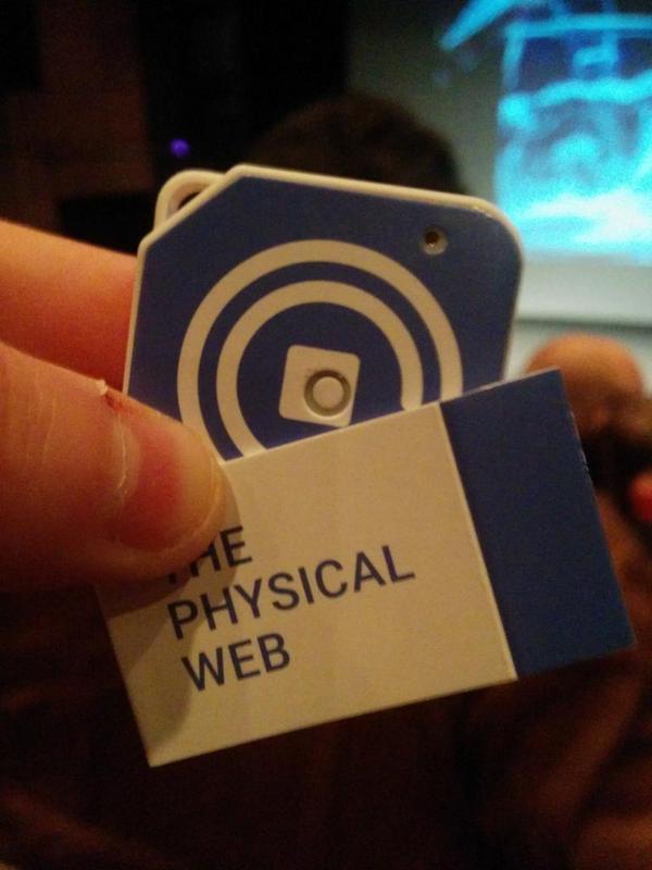 The experimental Physical Web device